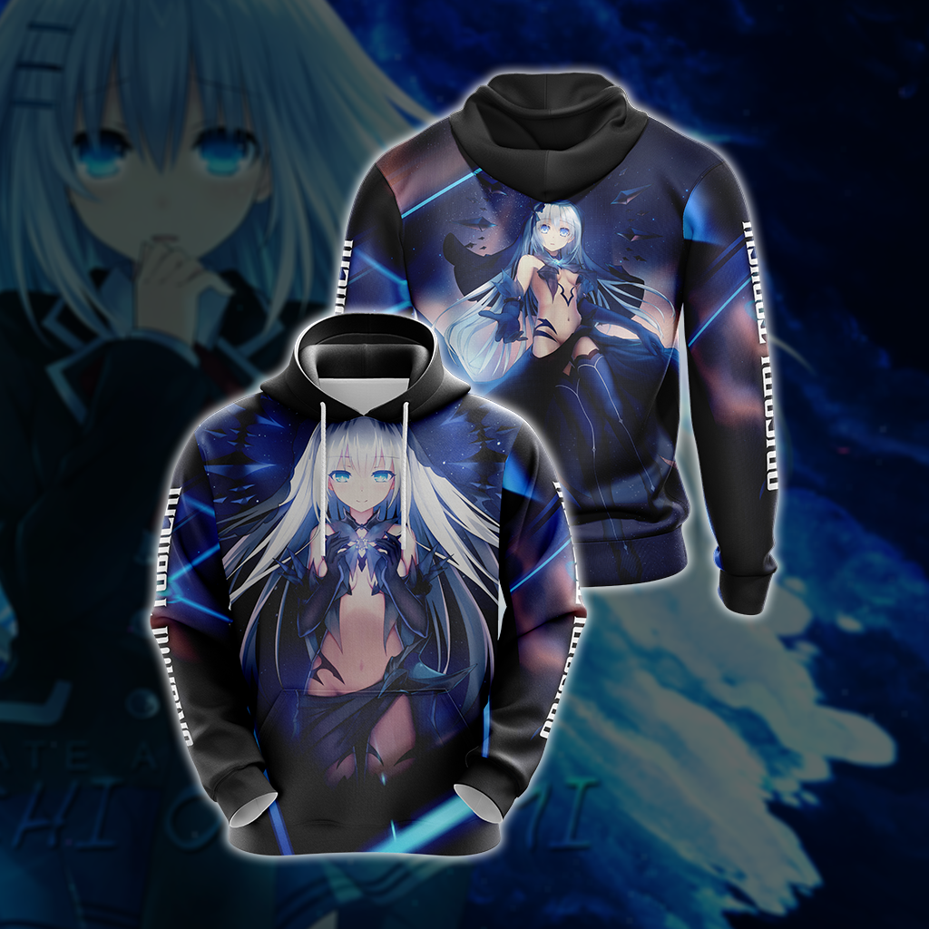 Date A Live - Tobiichi Origami Unisex 3D T-shirt Hoodie S
