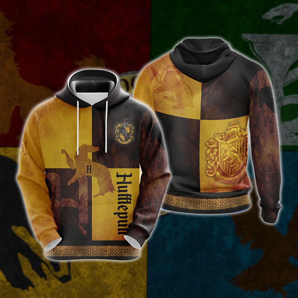 Loyal Like A Hufflepuff Harry Potter New Version 1 Unisex 3D T-shirt Hoodie S