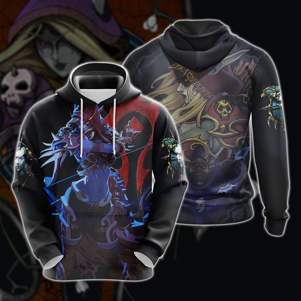 World of Warcraft - Sylvanas Windrunner Unisex 3D T-shirt Hoodie S