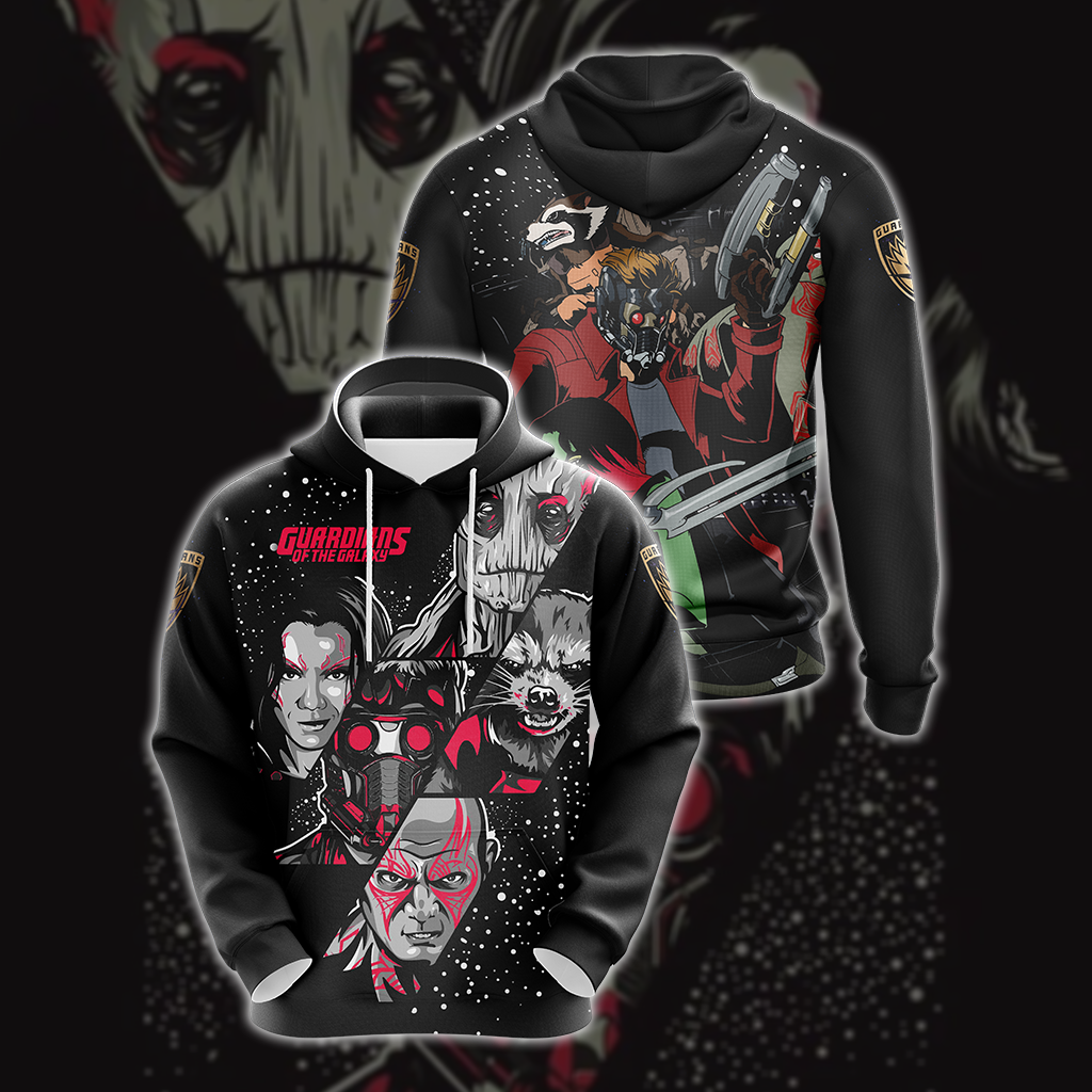 Guardians Of The Galaxy Unisex 3D T-shirt Hoodie S