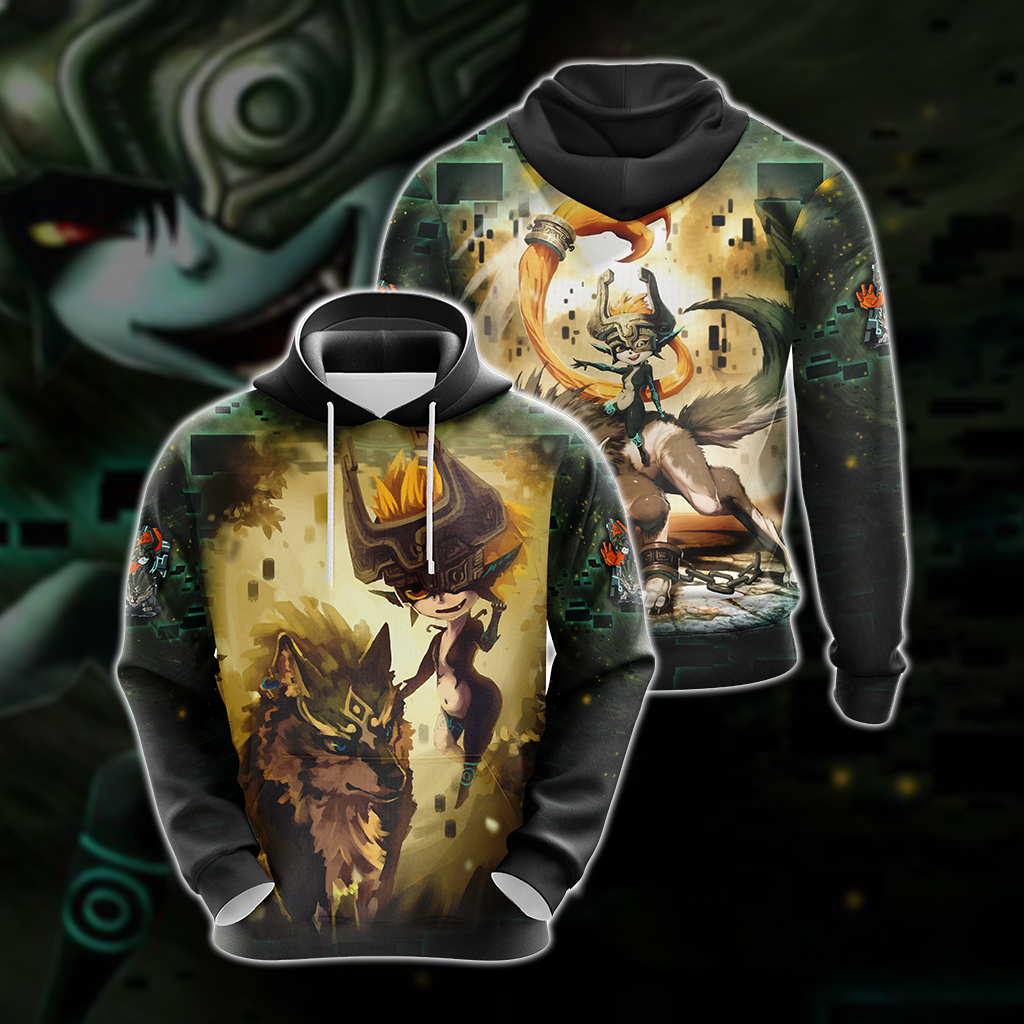 Legend of Zelda - Midna New Version Unisex 3D T-shirt Hoodie S