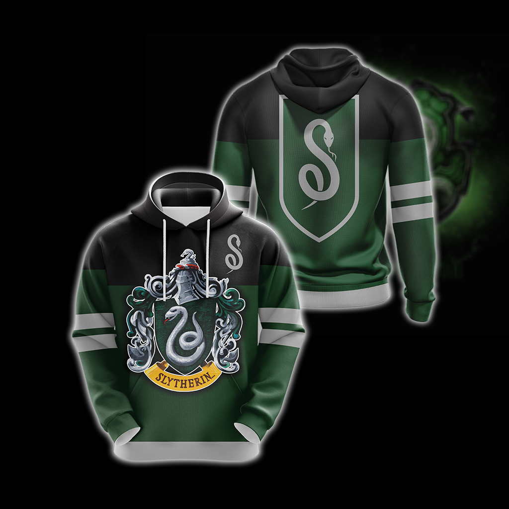 Harry Potter - Cunning Like A Slytherin New Style Unisex 3D T-shirt Hoodie S
