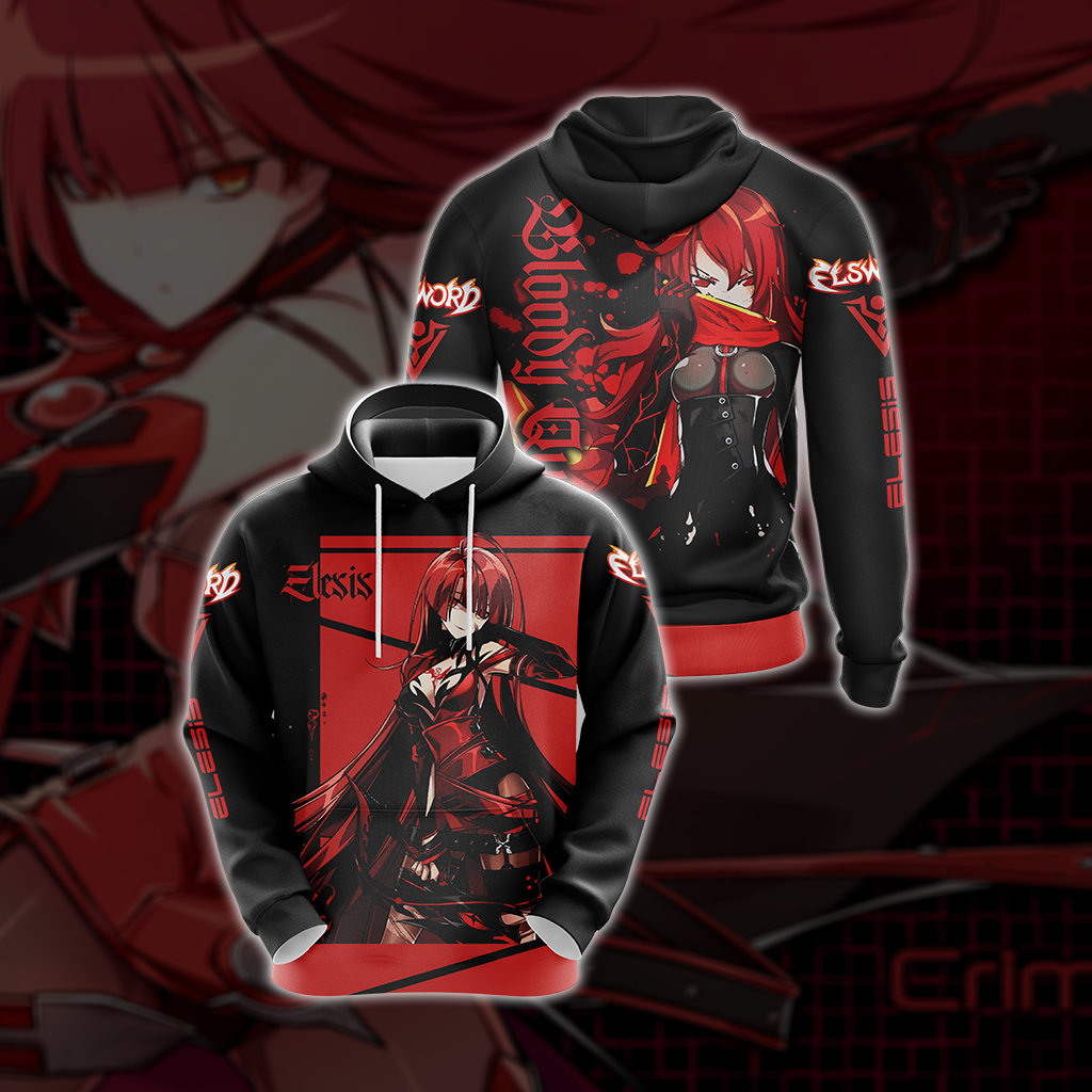 Elsword Elesis Unisex 3D T-shirt Hoodie S