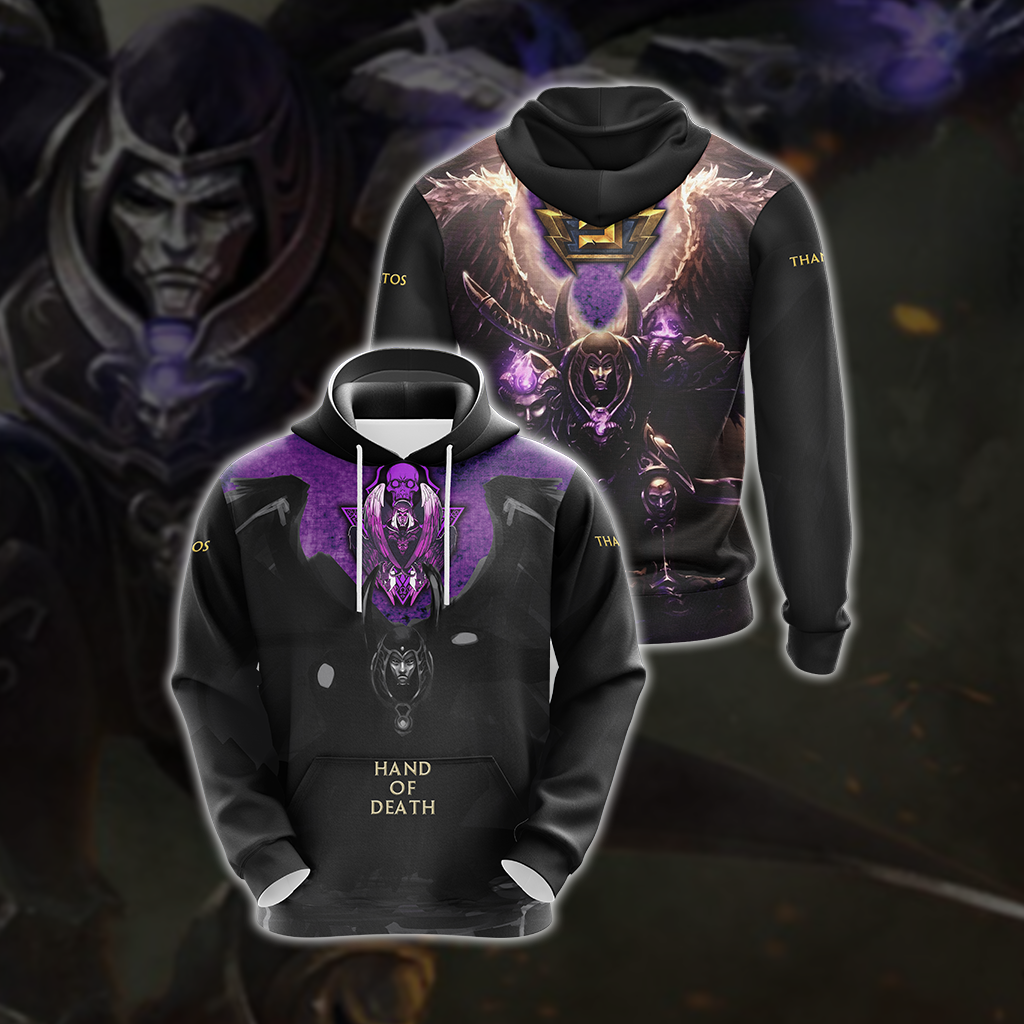 Smite (video game) - Hand Of Death Unisex 3D T-shirt Hoodie S