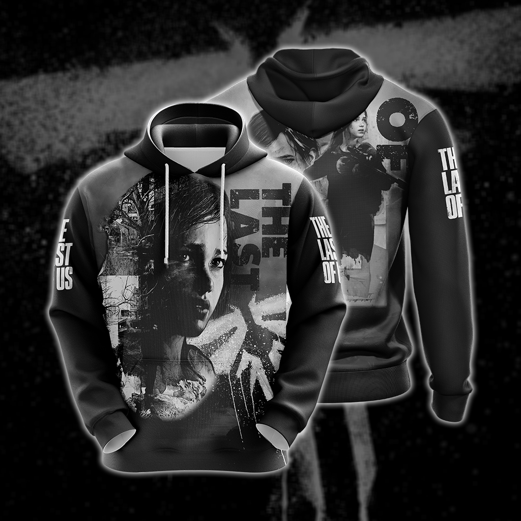 The Last Of Us Unisex 3D T-shirt Zip Hoodie S
