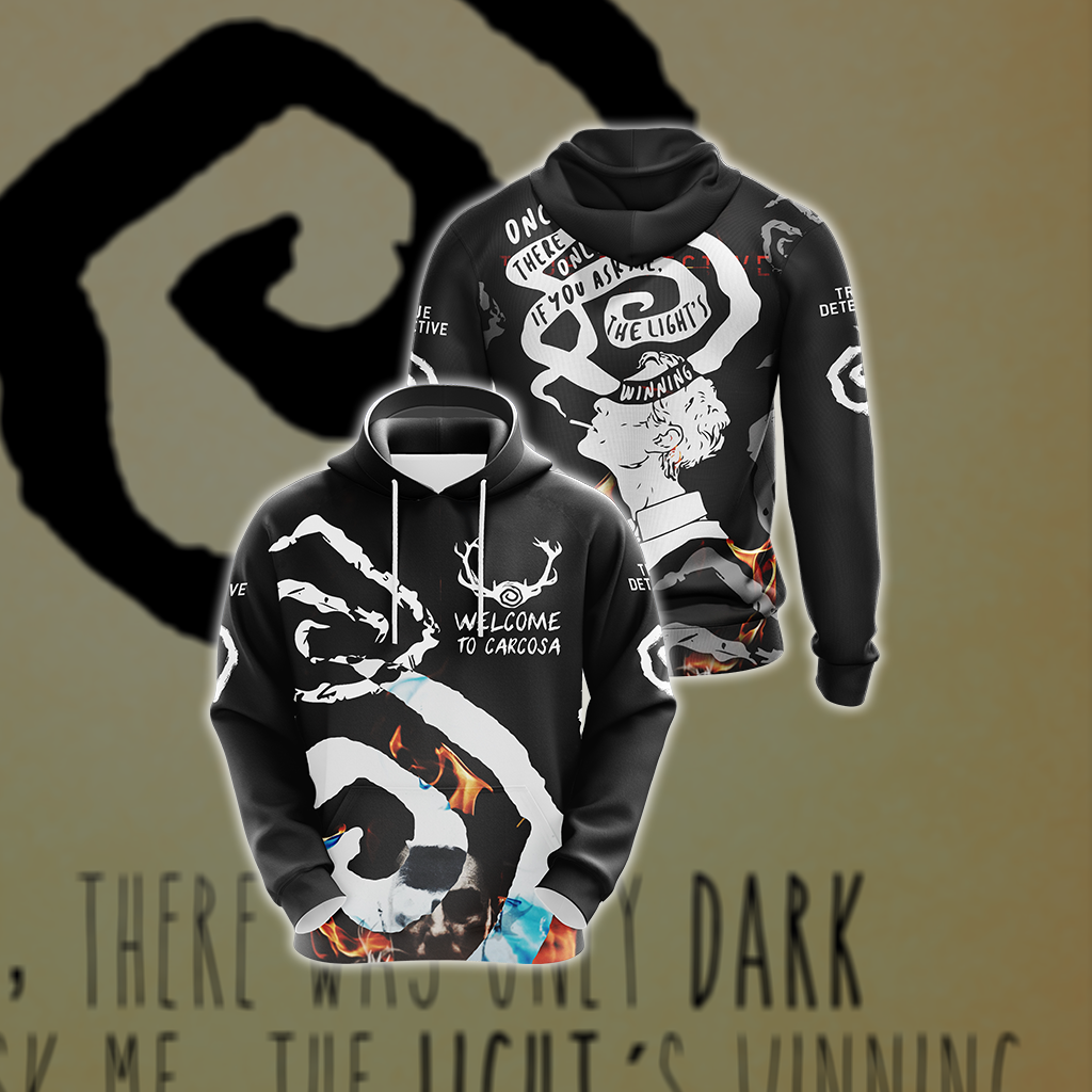True Detective (tv series) - Spiral Symbol Unisex 3D T-shirt Hoodie S