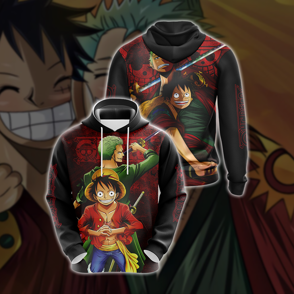 One Piece Unisex 3D T-shirt Hoodie S