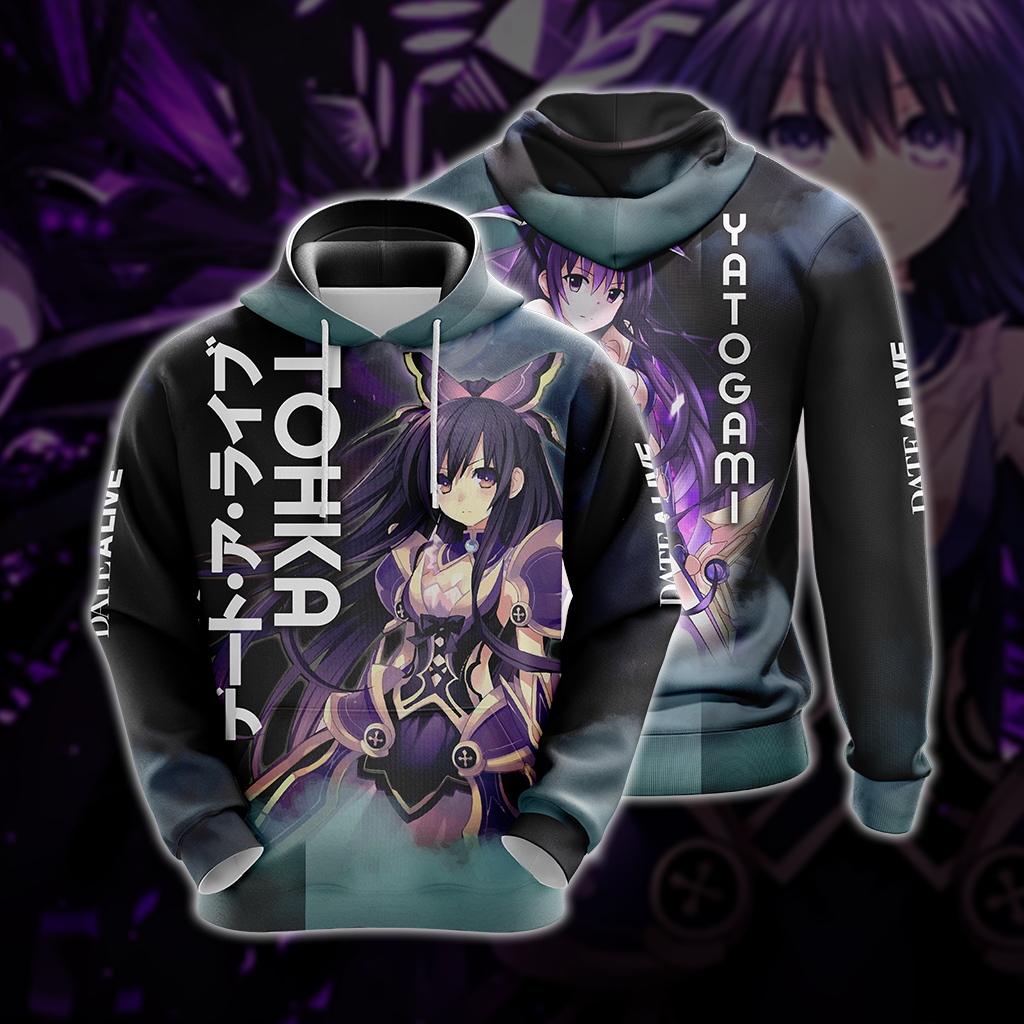 Date A Live - Tohka Yatogami 3D T-shirt Hoodie S