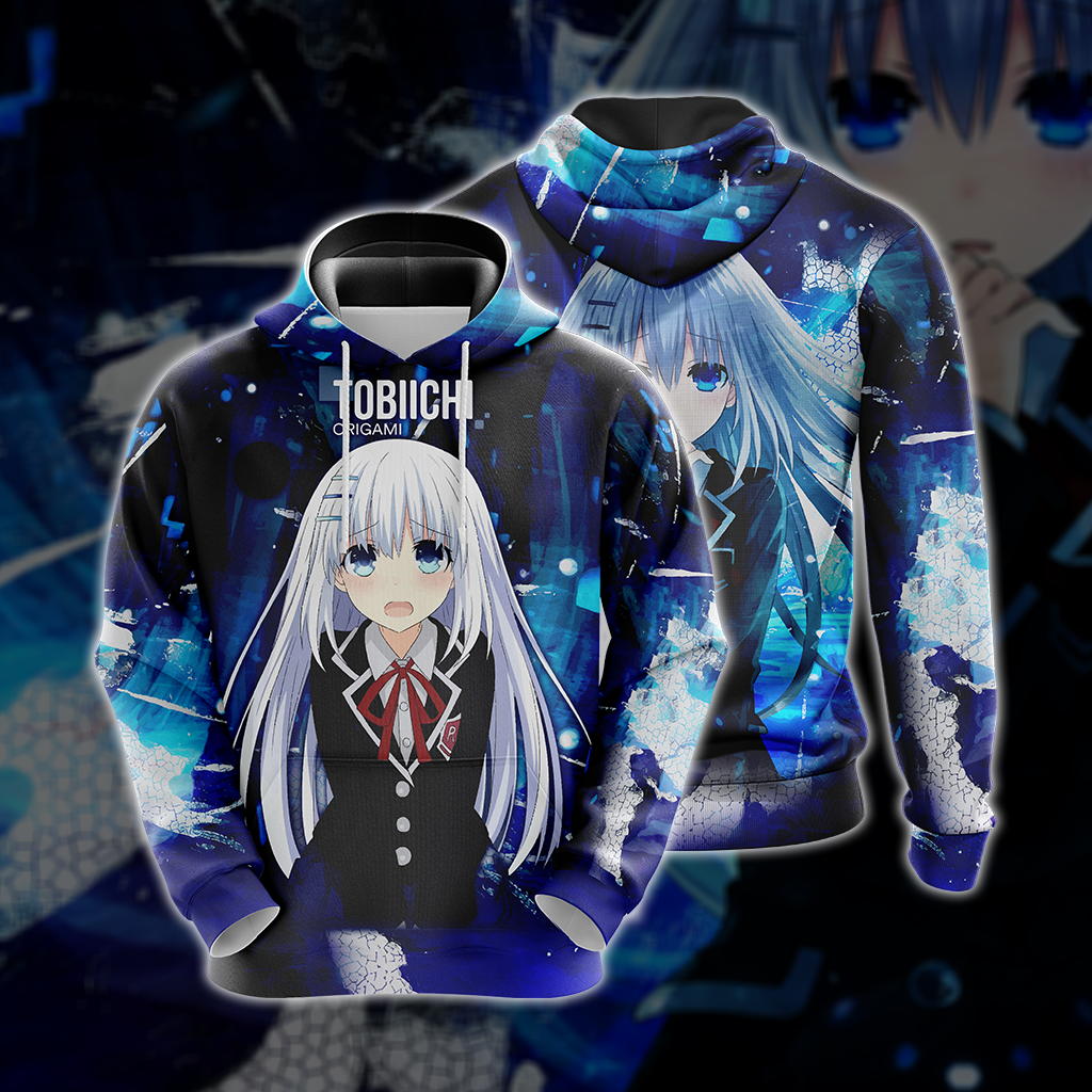 Date A Live - Tobiichi Origami New Unisex 3D T-shirt Hoodie S