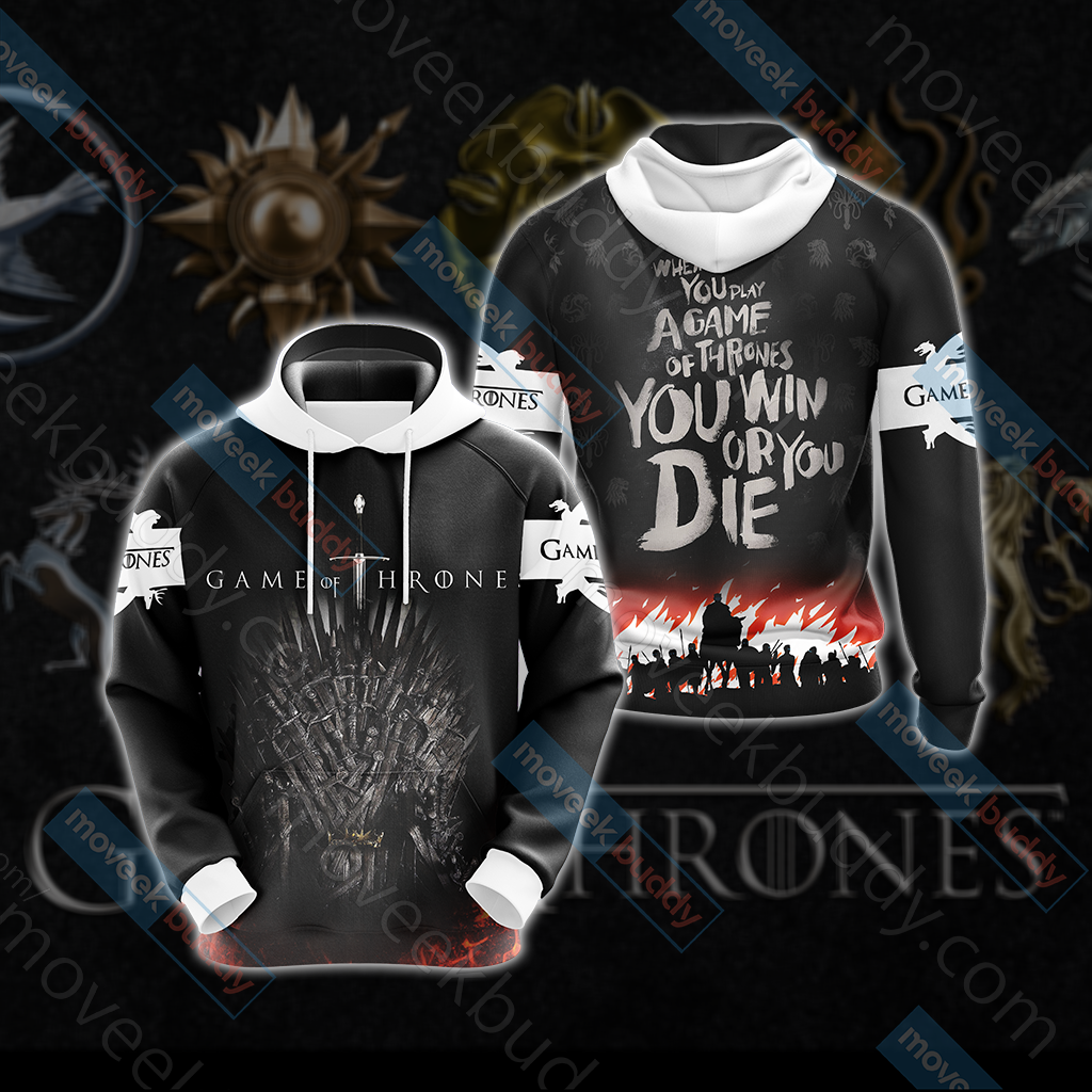 Game Of Thrones New Collection Unisex 3D T-shirt Hoodie S