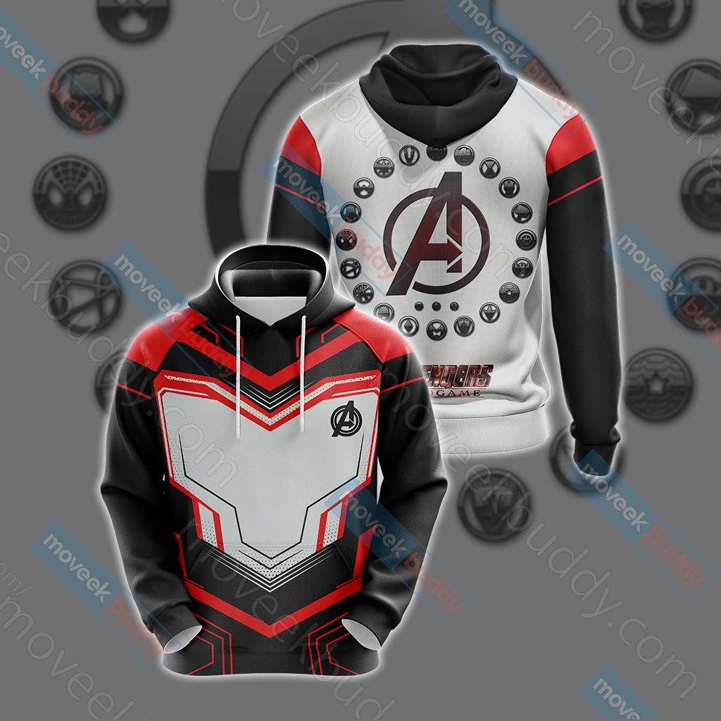 Avengers Endgame Unisex 3D T-shirt Hoodie S