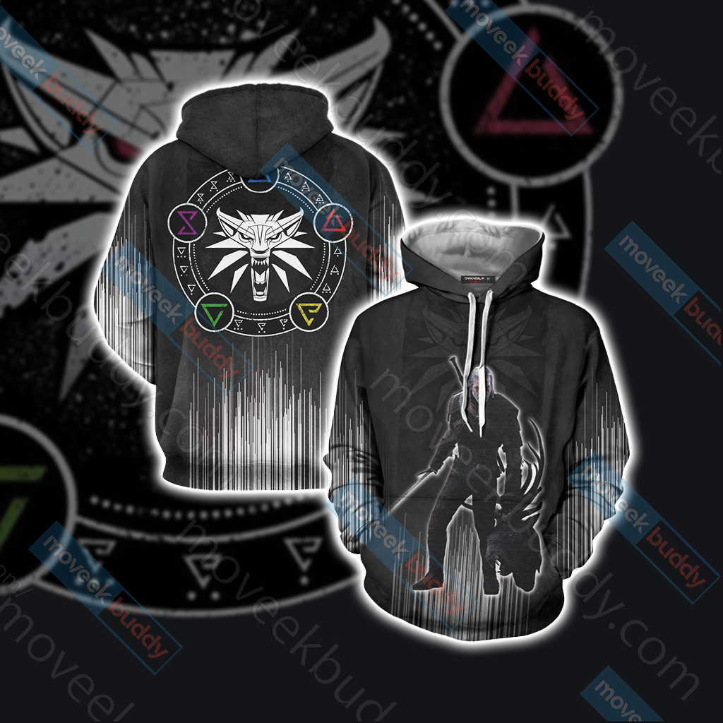 The Witcher Unisex 3D T-shirt Hoodie S