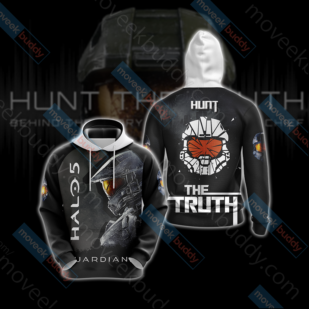 Halo 5: Guardians - Hunt The Truth Unisex 3D T-shirt Hoodie S