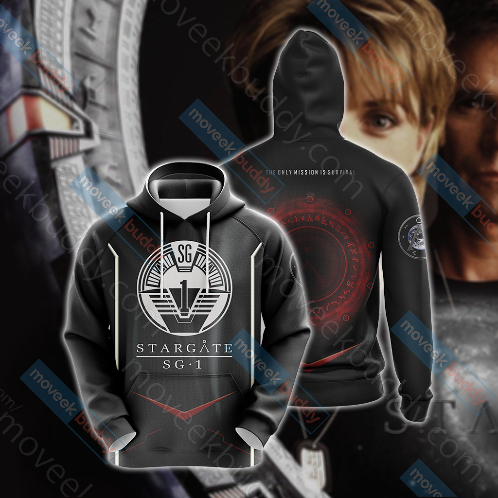 Stargate SG-1 Unisex 3D T-shirt Hoodie S