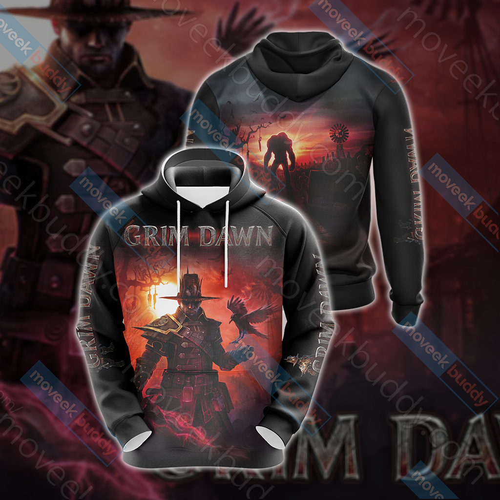 Grim Dawn Unisex 3D T-shirt Hoodie S