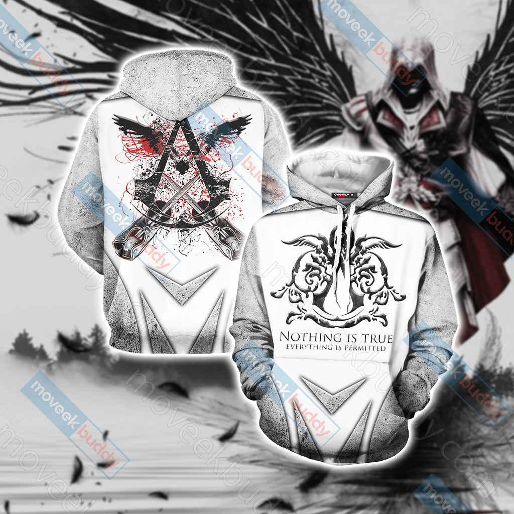Assassin's Creed New Unisex 3D T-shirt Hoodie S