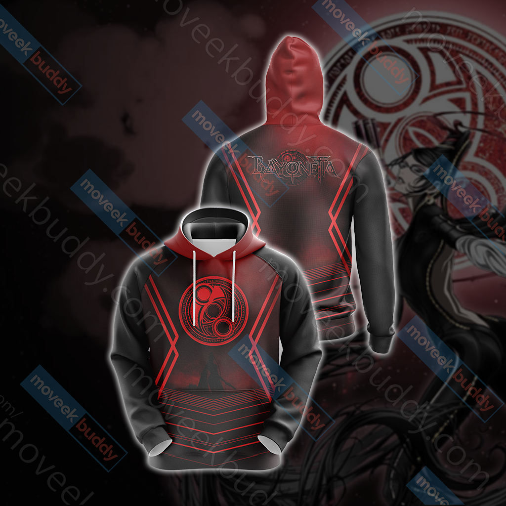 Bayonetta Unisex 3D T-shirt Hoodie S