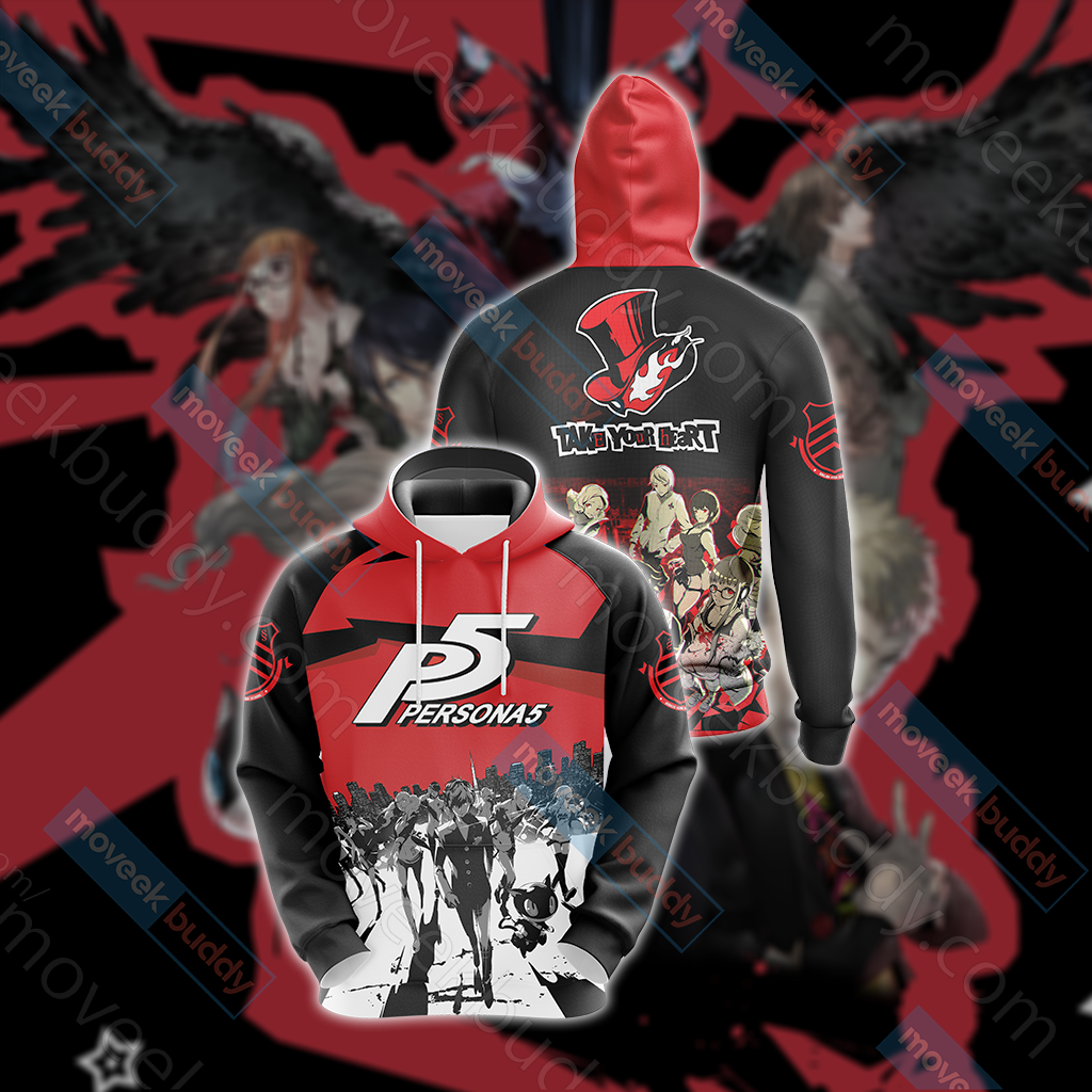 Persona 5 New Unisex 3D T-shirt Hoodie S