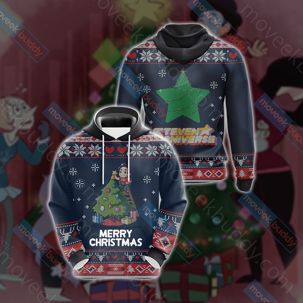 Steven Universe Knitting Style Unisex 3D T-shirt Hoodie S