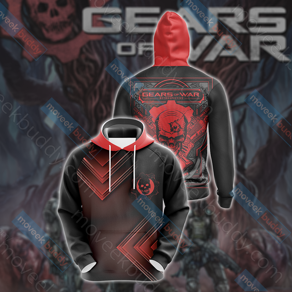 Gears of War Unisex 3D T-shirt Hoodie S