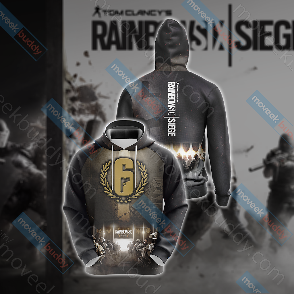 Tom Clancy's Rainbow Six Siege Unisex 3D T-shirt Hoodie S