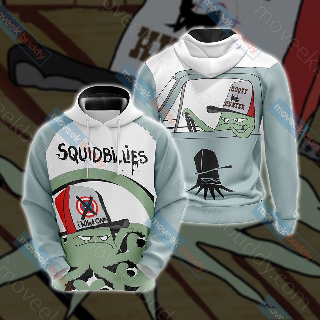 Squidbillies Unisex 3D T-shirt Hoodie S