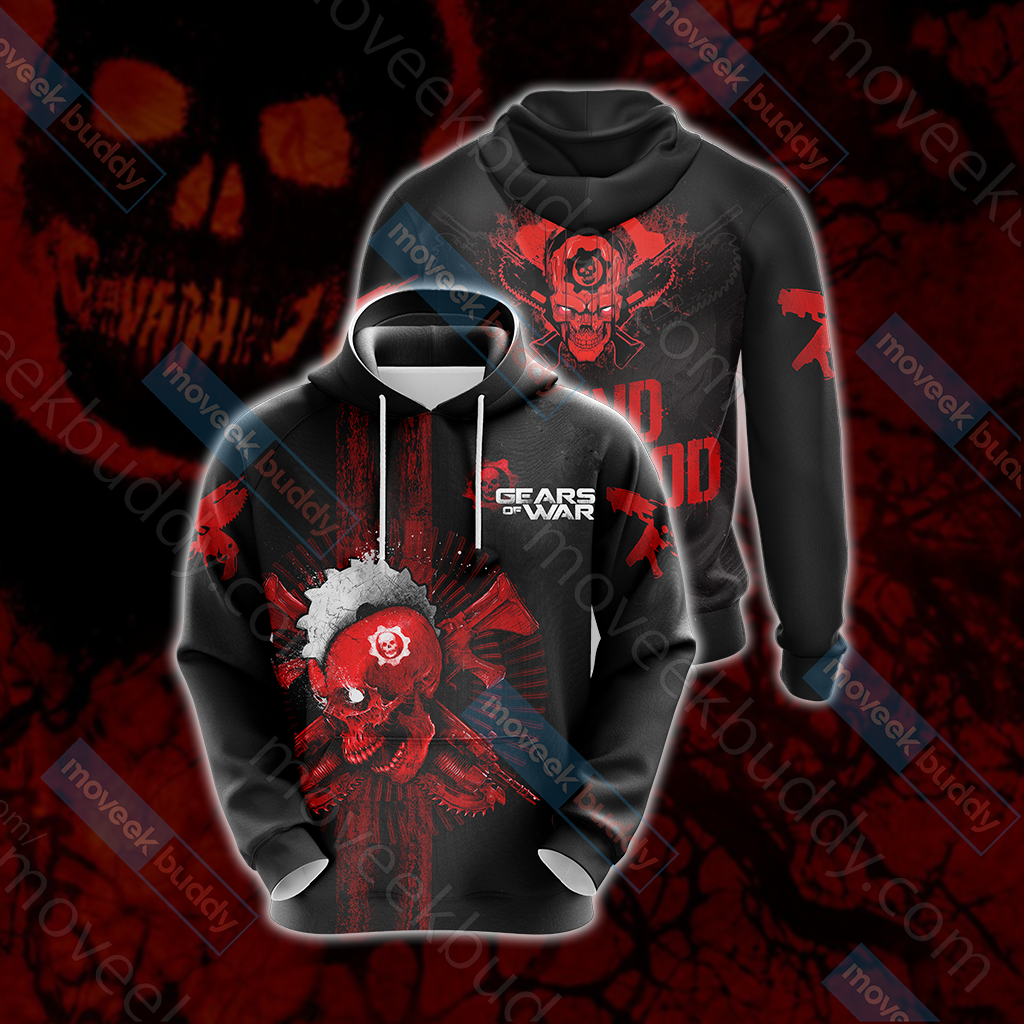 Gears Of War New Style Unisex 3D T-shirt Hoodie S