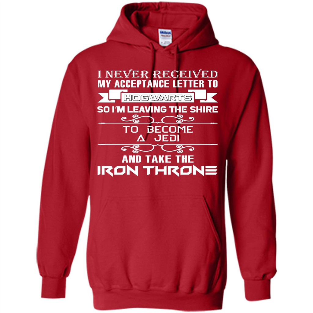 I Never Received My Acceptance Letter To Hogwarts T-shirt Red S