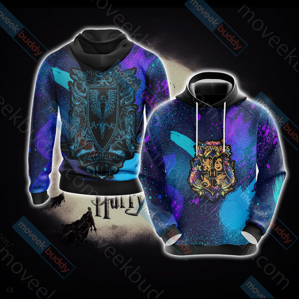 Wise Like A Ravenclaw Harry Potter New Style Unisex 3D T-shirt Hoodie S