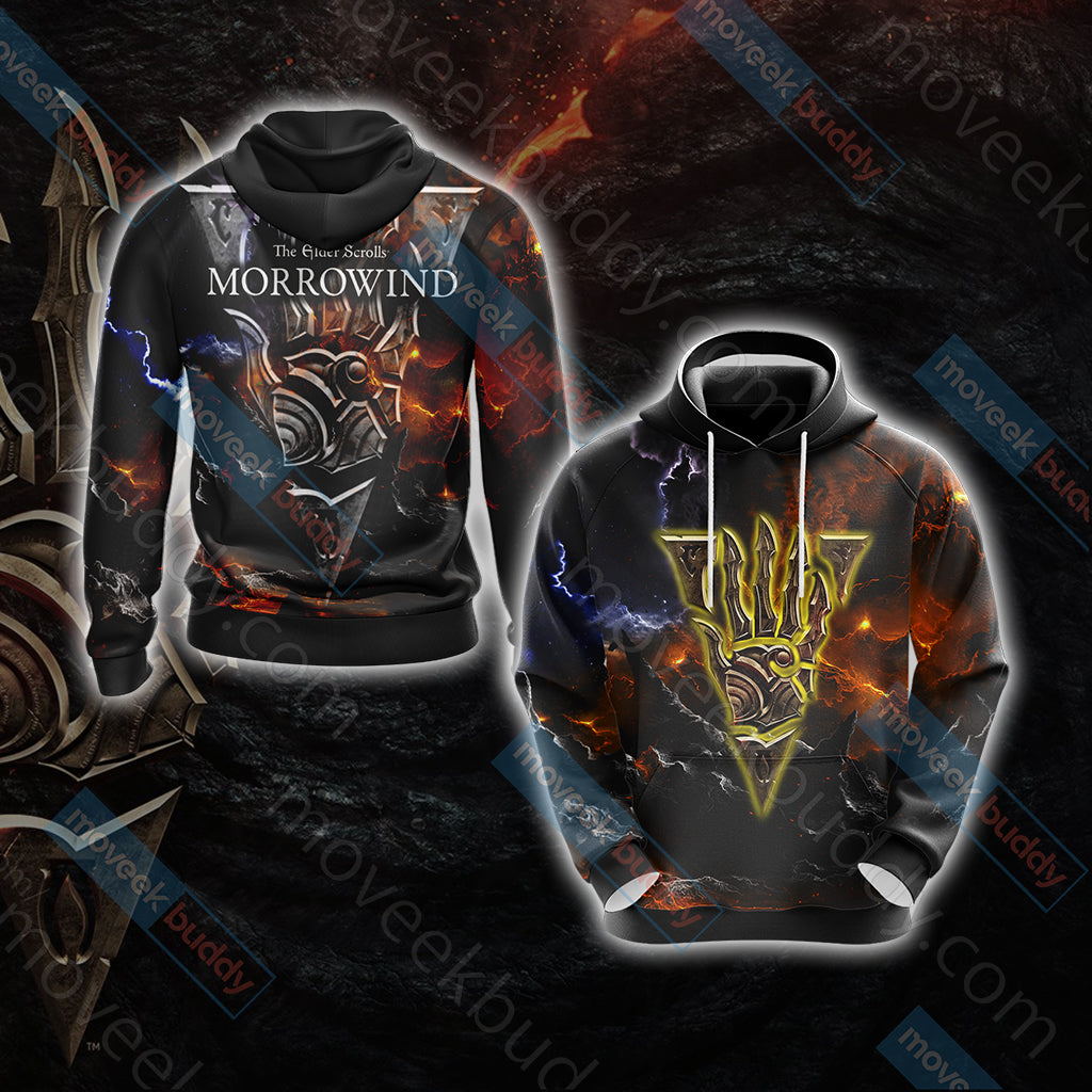 The Elder Scrolls - Morrowind Unisex 3D T-shirt Hoodie S