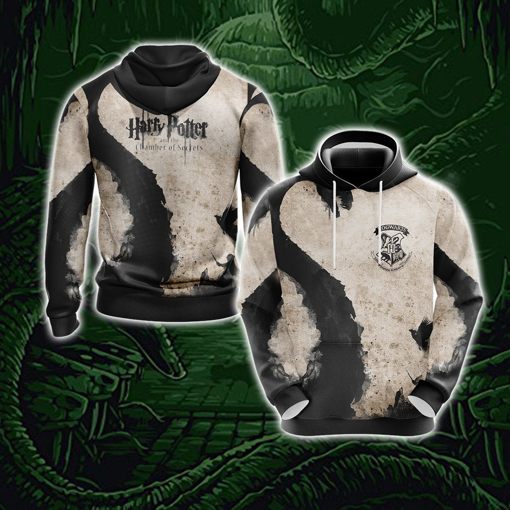 Harry Potter Chamber Of Secrets Dragon Unisex 3D T-shirt Hoodie S