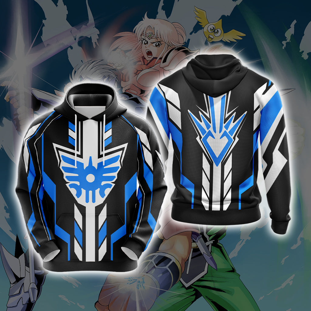 Dragon Quest - Dai no Daibouken Unisex 3D T-shirt Hoodie S