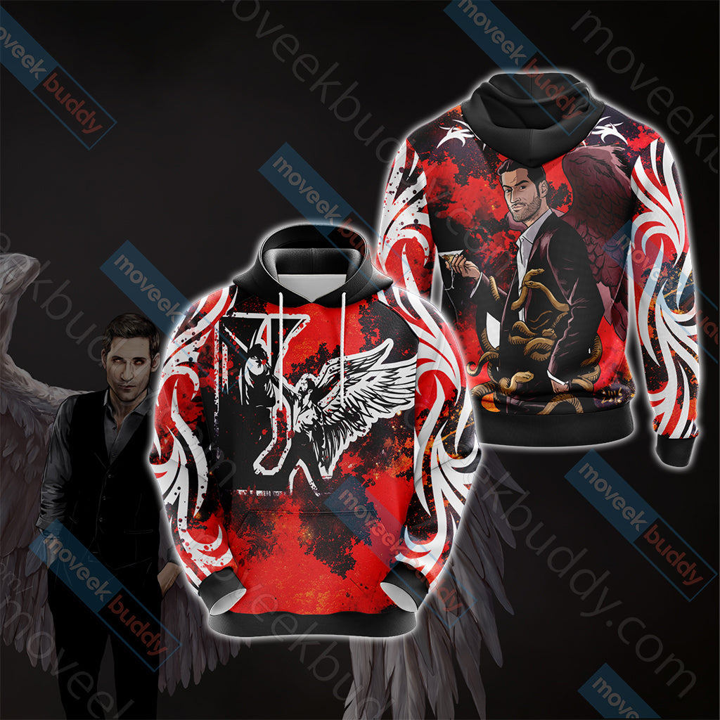 Lucifer New Version Unisex 3D T-shirt Hoodie S