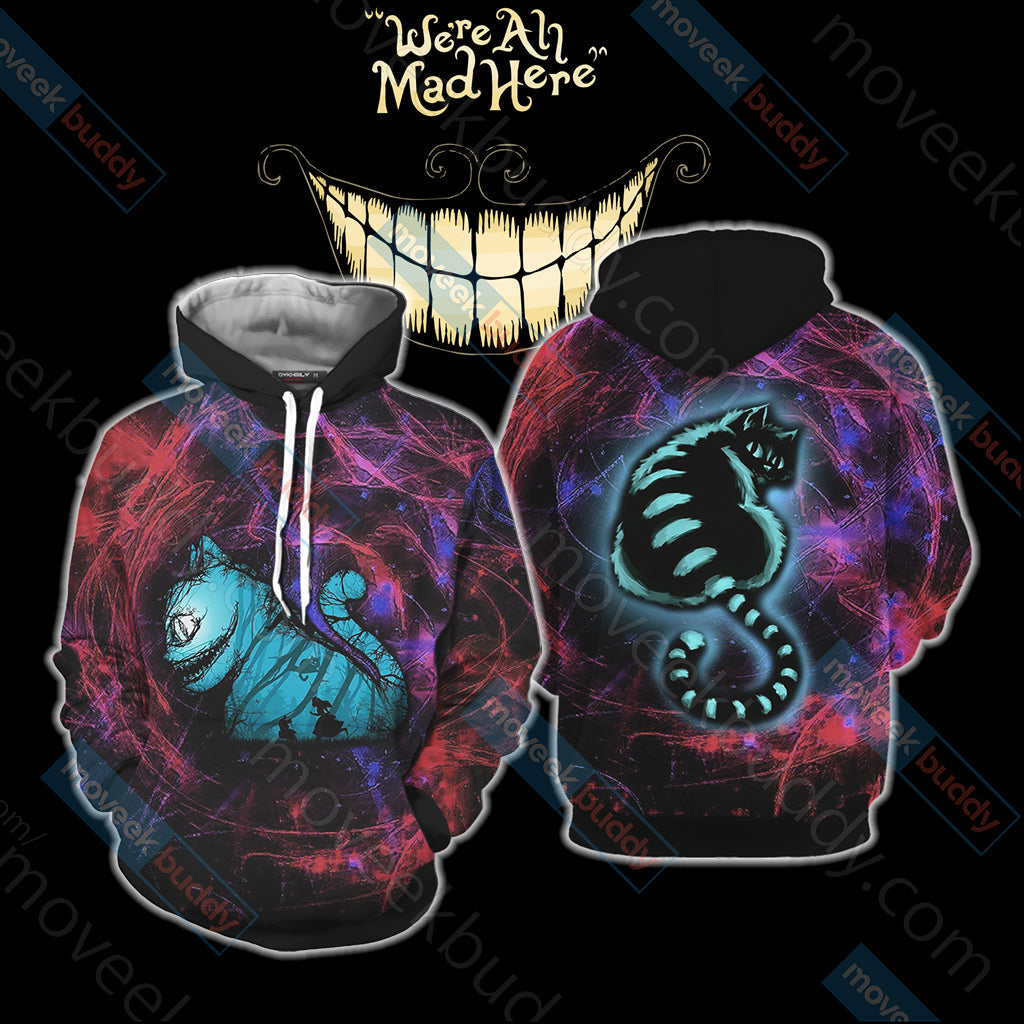 Alice In Wonderland Unisex 3D T-shirt Hoodie S