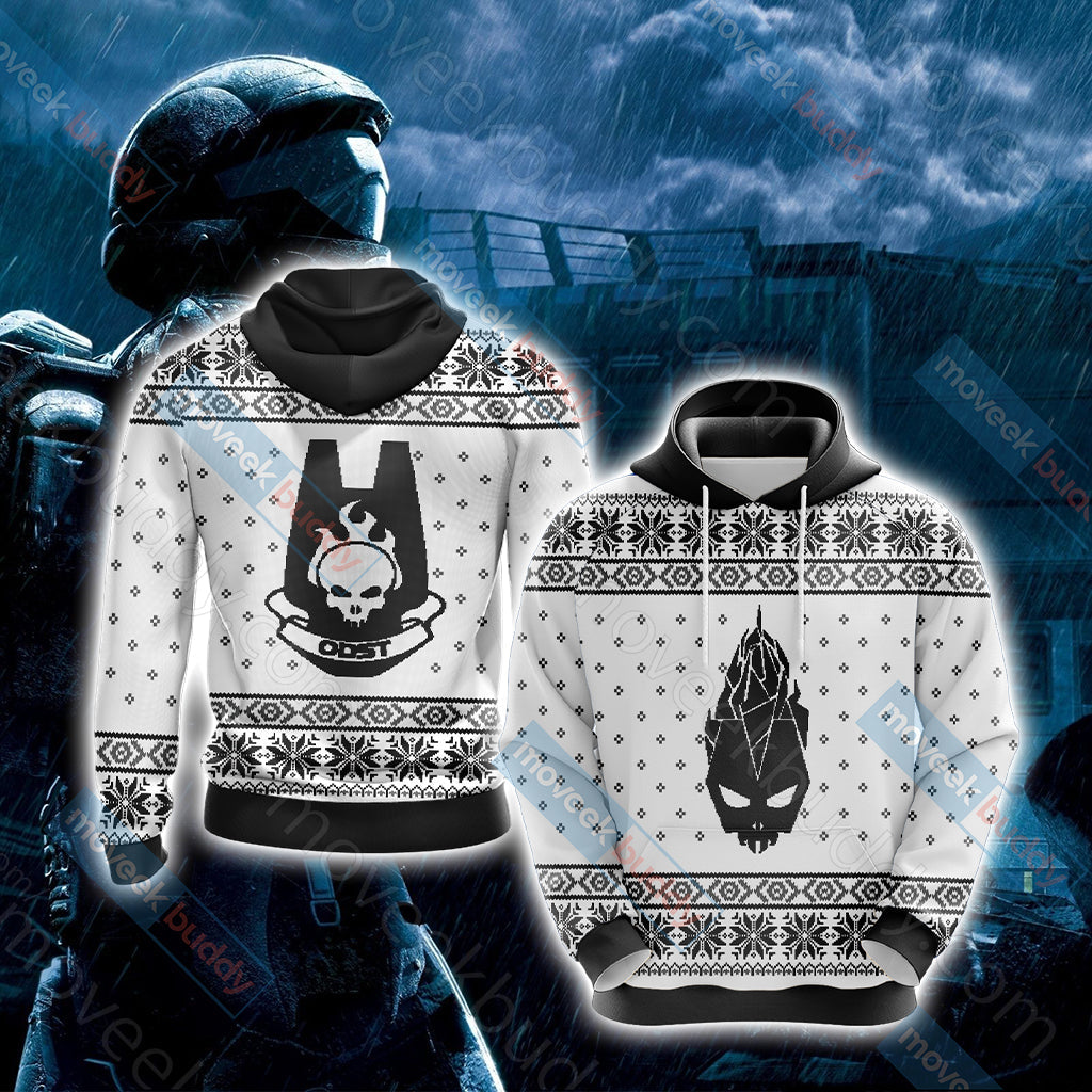 Halo ODST symbol Unisex 3D T-shirt Hoodie S
