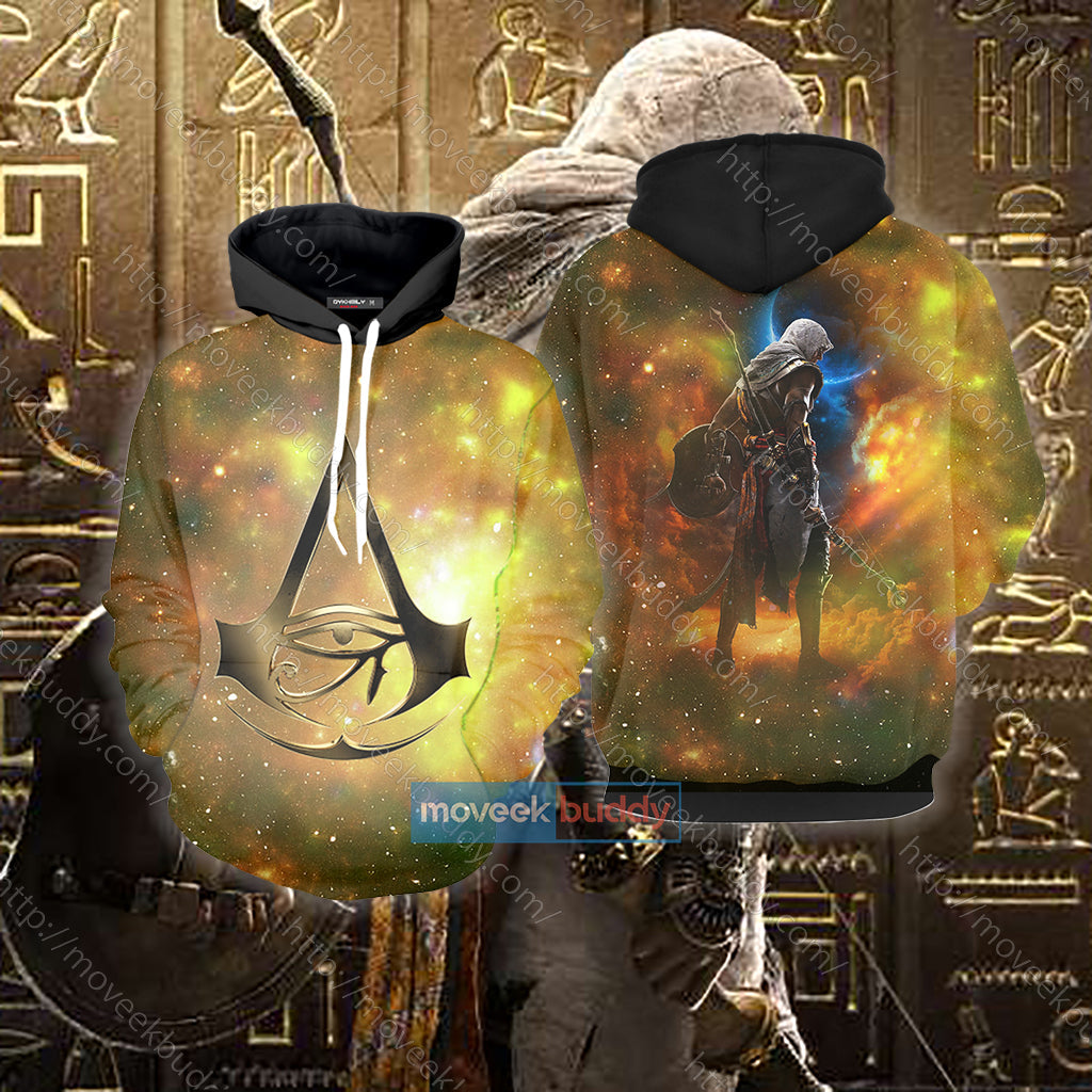 Assassin's Creed Origins Bayek Cosplay Unisex 3D T-shirt Hoodie S