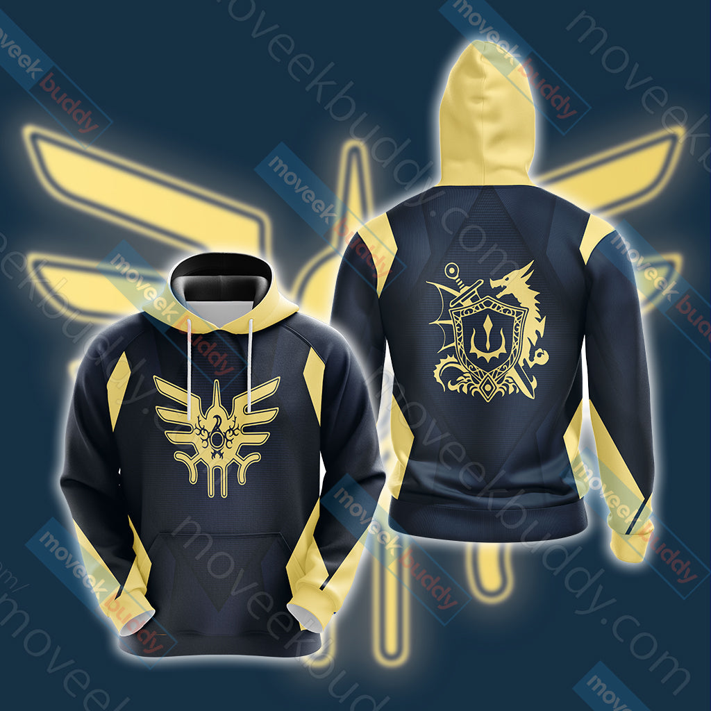 Dragon Quest Unisex 3D T-shirt Hoodie S
