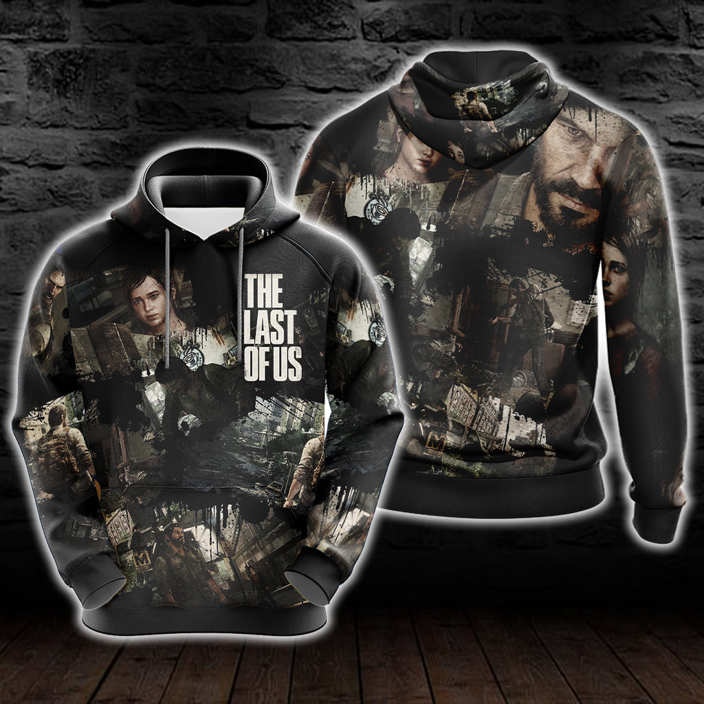 The Last Of Us Joel and Ellie Unisex 3D T-shirt Zip Hoodie Pullover Hoodie Hoodie S