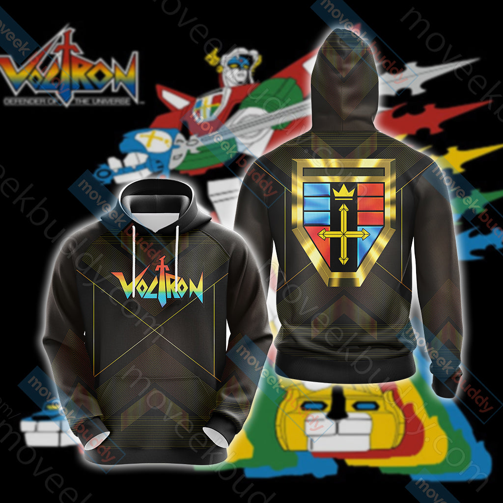 Voltron Crest Unisex 3D T-shirt Hoodie S