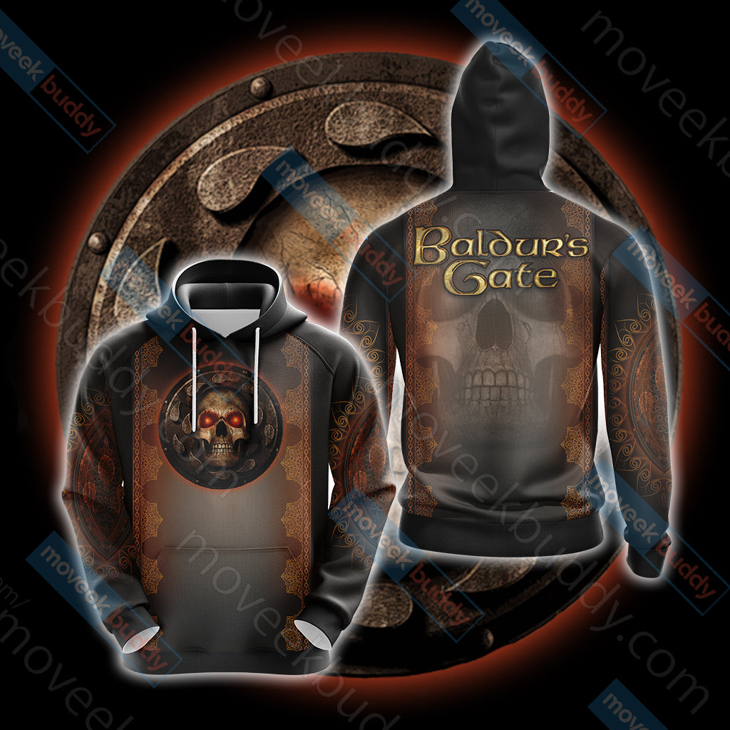 Baldur's Gate Unisex 3D T-shirt Hoodie S