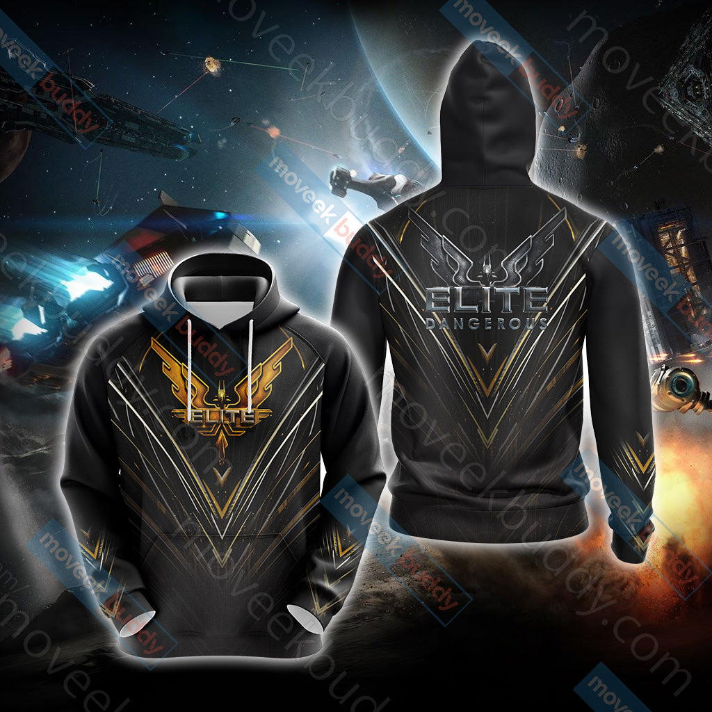 Elite: Dangerous Unisex 3D T-shirt Hoodie S