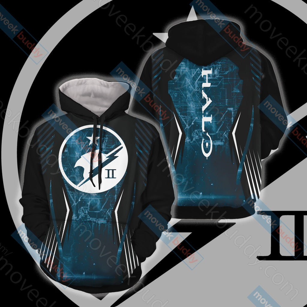 Halo - Blue Team Unisex 3D T-shirt Hoodie S
