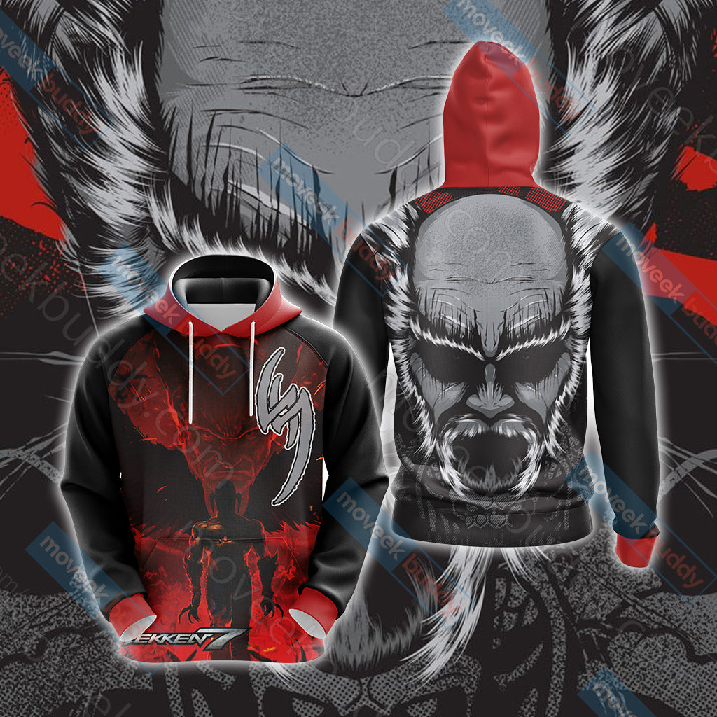 Tekken 7 - Heihachi Mishima Unisex 3D T-shirt Hoodie S
