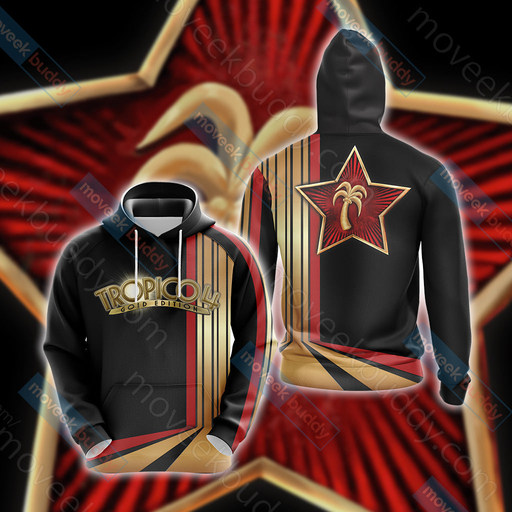 Tropico 4 Unisex 3D T-shirt Hoodie S