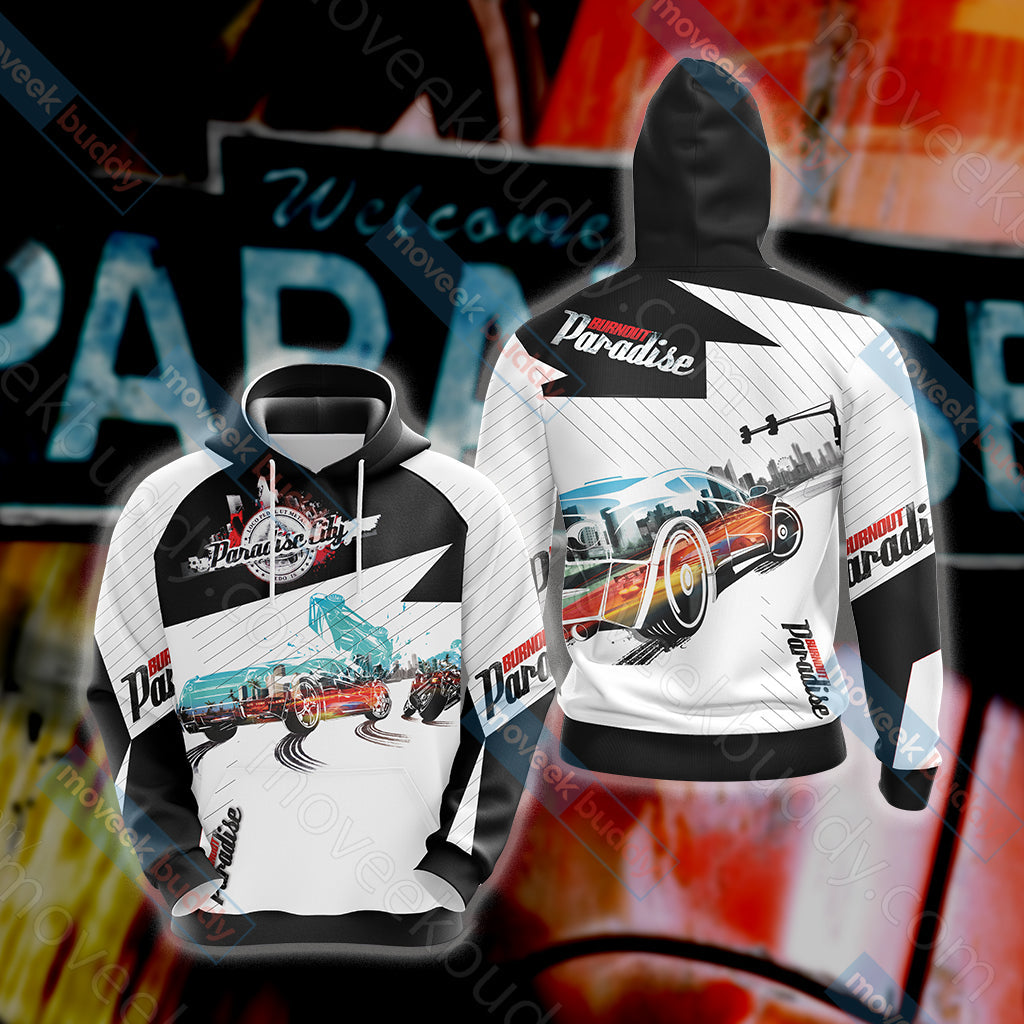 Burnout Paradise Unisex 3D T-shirt Hoodie S
