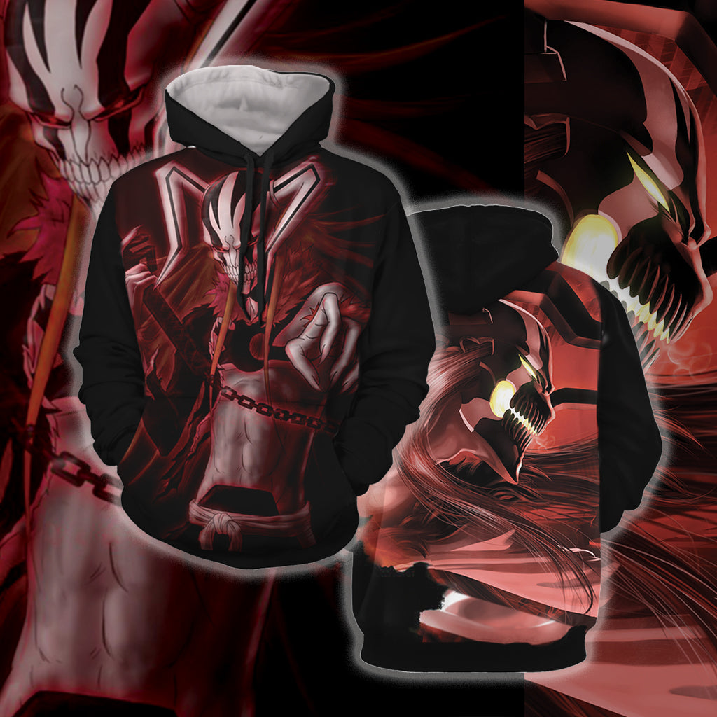 Bleach - Vasto Lorde Unisex 3D T-shirt Hoodie S