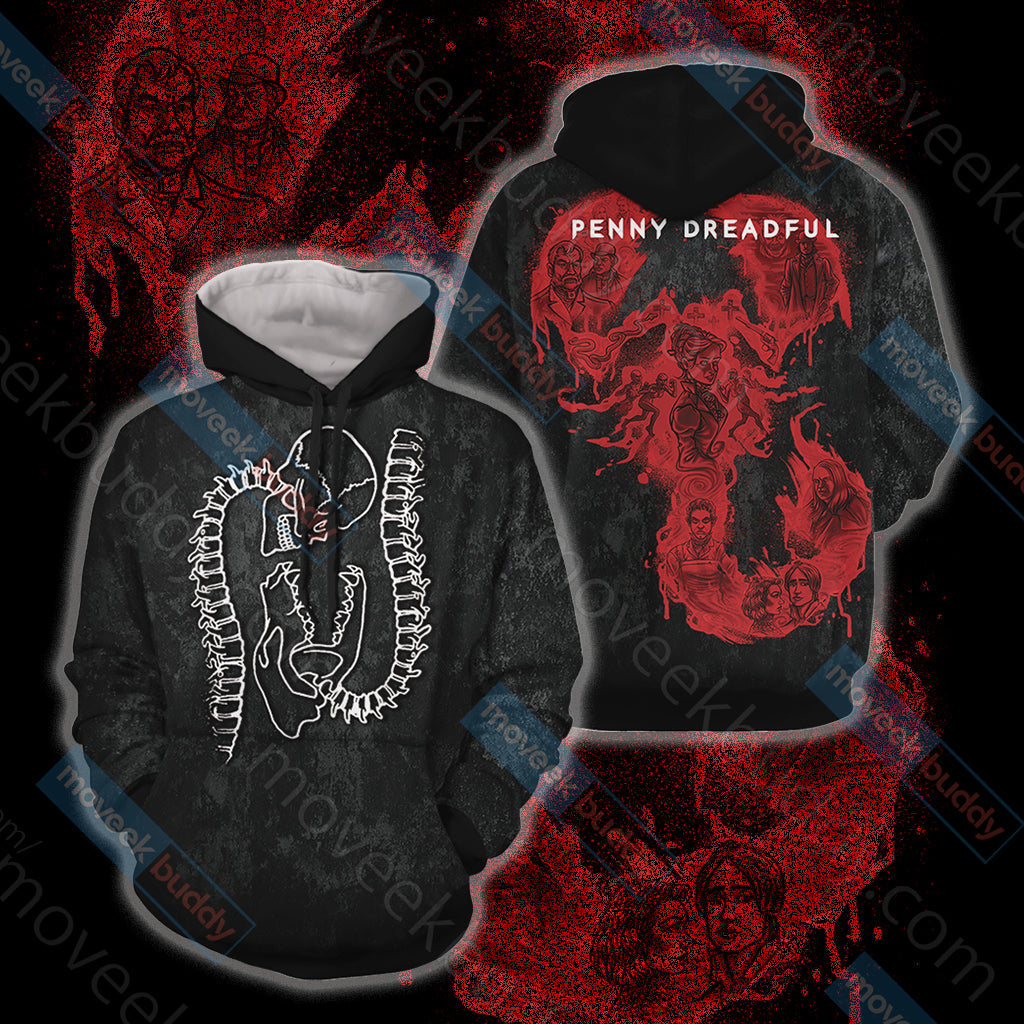 Penny Dreadful Unisex 3D T-shirt Hoodie S