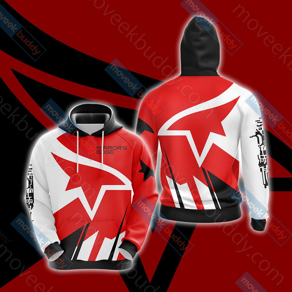 Mirror's Edge Unisex 3D T-shirt Hoodie S