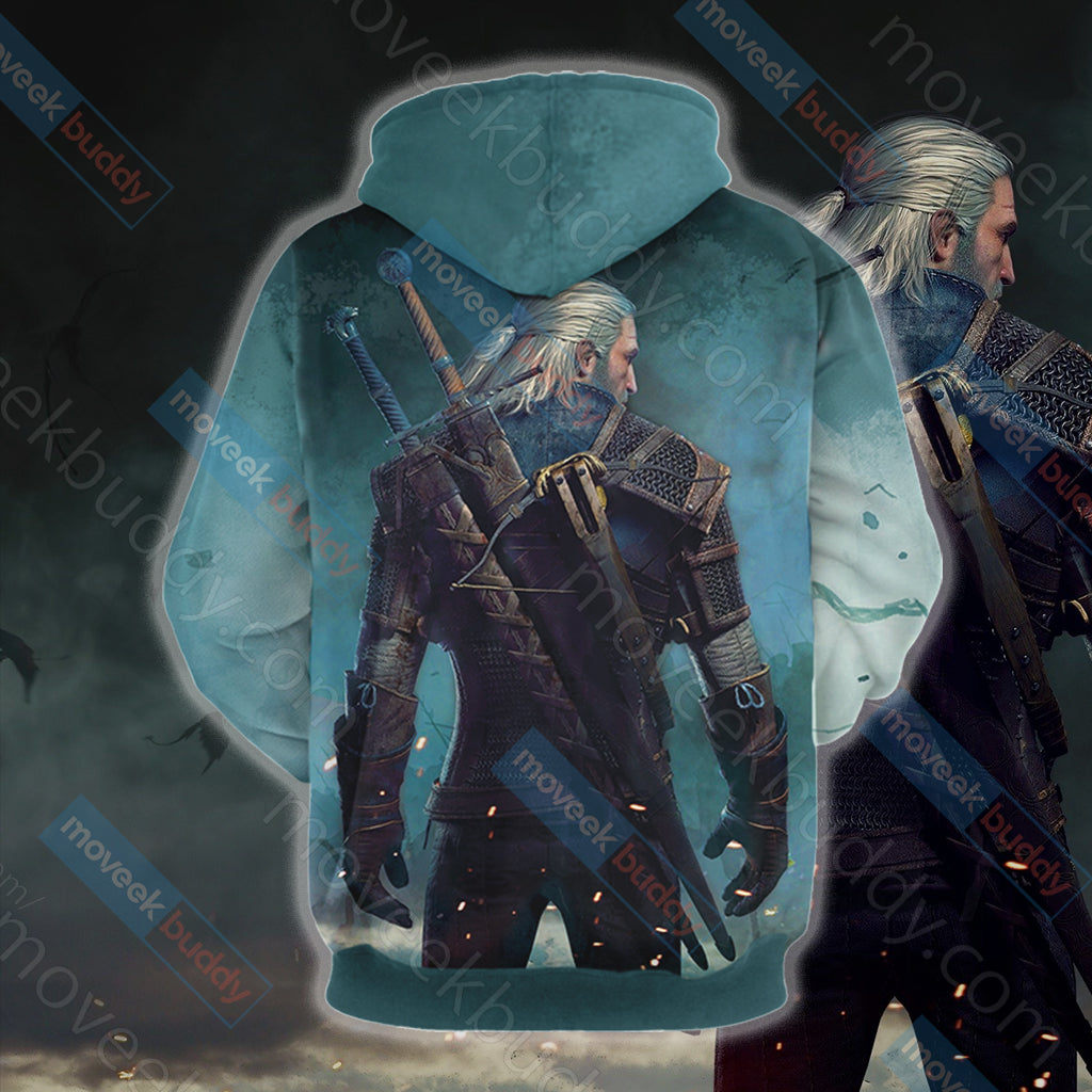 The Witcher: Wild Hunt Geralt of Rivia Unisex 3D T-shirt
