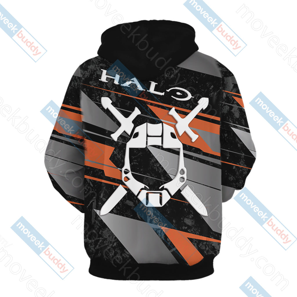 Halo - Spartans Helmet Unisex 3D T-shirt